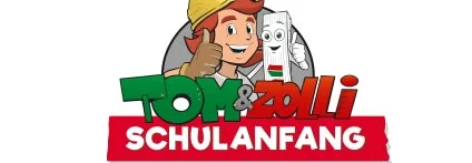 Logo Tom & Zolli. Thema: Schulanfang